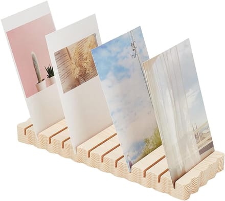 Houten Kaart Display Stand voor Ansichtkaarten en Wenskaarten
