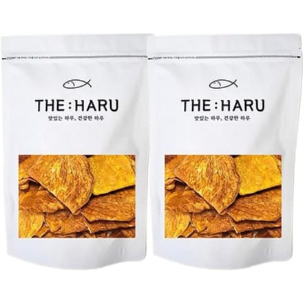 TheHaru Chips de Patate Douce Mattang Croquantes Glacées Sucrées 180g x 2 Paquets