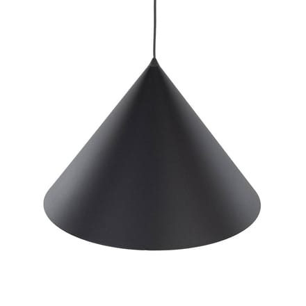TK Lighting Hanglamp Cono, 1-lamp, Ø 50 cm, zwart, E27