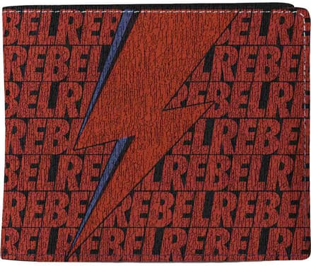 Rocksax David Bowie - Rebel Rebel Portemonnee - Rood