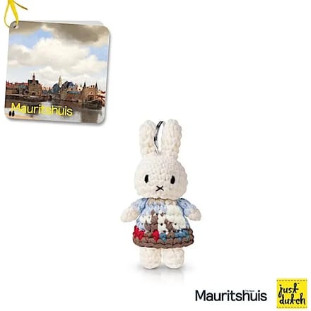 Sleutelhanger Just Dutch Miffy x Vermeer - Delft