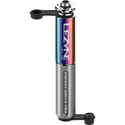 Lezyne Pocket Drive Pro Mini Pomp Zilver 160 Psi