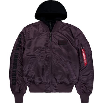 MA-1 D-Tec Sleeve Embroidery Bomber Jacket