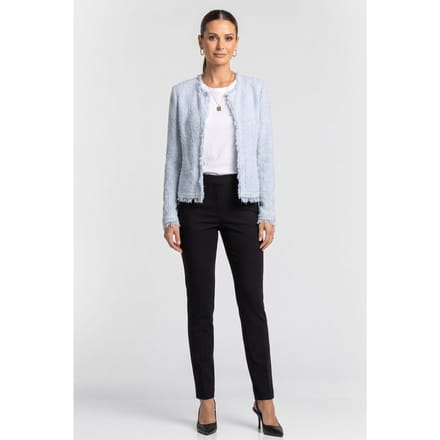 IRO Paris Shavani Jacket Fogged Blue Größe: 44 | Blazer Outlet | Damen | Blau