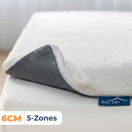 Best Life Matras Topper 90x200 - Topdekmatras - Tencel - Topmatras 6 CM
