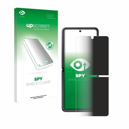 upscreen - privacy screenprotector voor Samsung Galaxy Z Flip 5G - Folie Beschermfolie Blauwlichtfilter