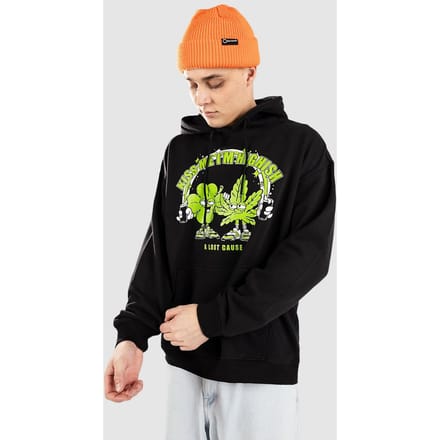 A Lost Cause Highish Hoodie zwart