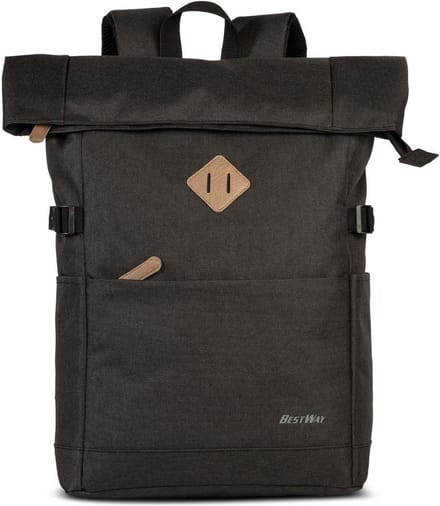 Worldpack Campus Style Dagrugzak 50 cm Laptopvak - 44cm (17,3 duim) - schwarz-schwarz
