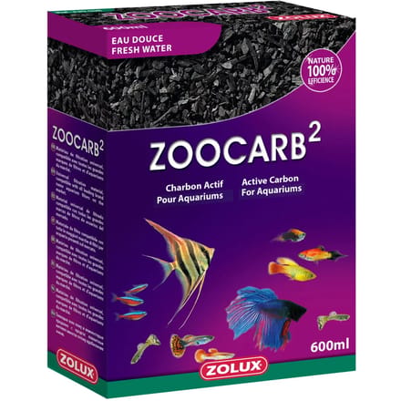 Actieve kool voor aquaria Zolux Zoocarb