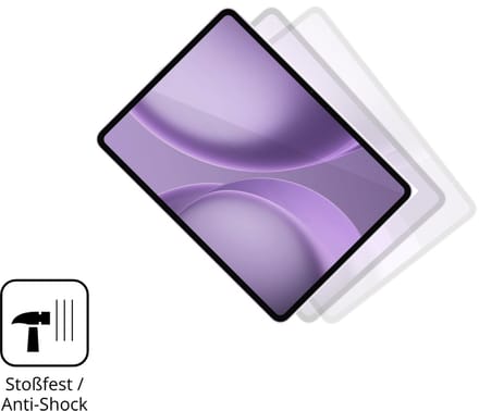 dipos – 2x Pantserfolie geschikt voor Oppo Pad 5 Pro | 9H Screenprotector