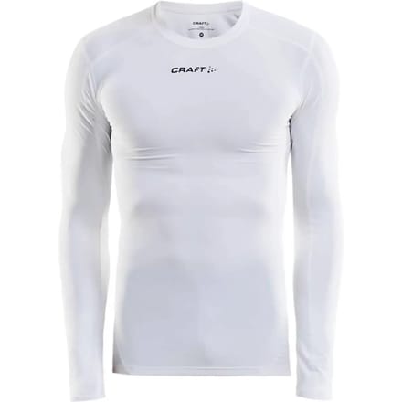 Craft Pro Control Compression Shirt Lange Mouw - Wit | Maat: M