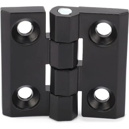Scharnierschroefmontage Dubbelgecomprimeerde Veer Zinklegering Eenheid Kastdeur Activiteitsapparaat 58 x 58mm