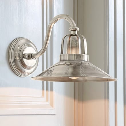 LOBERON Wandlamp Timeon antiekzilverkleurig