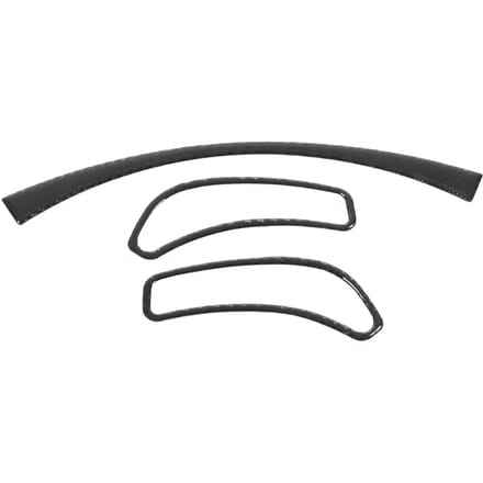 Dashboard Trim Cover Koolstofvezel Instrumentenpaneel Frame Decal Sticker Vervanging voor Corvette C6 2005‑2013 gray