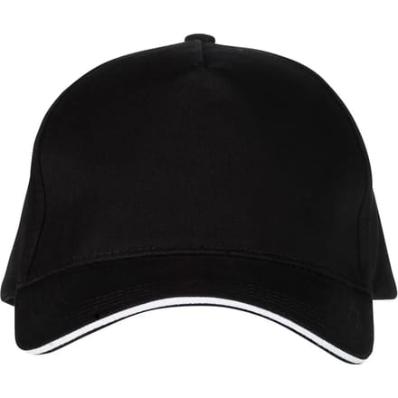 5-panel pet Black & Match