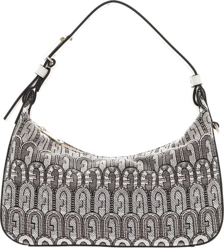FURLA Schoudertas Flow Shoulder Bag 25 Toni Ballerina Crème Bruine
