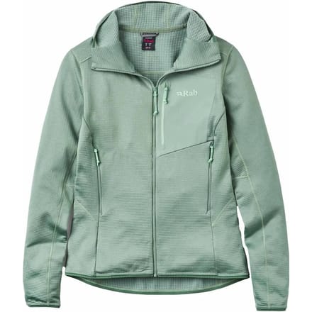 Dames hoodie met rits Rab Ascendor Light