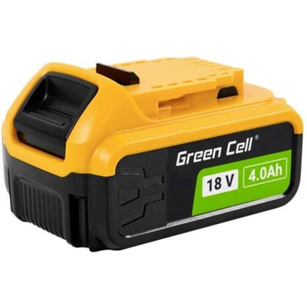 Green Cell GC-PTDW18V4 DCB184 Gereedschapsaccu 18 V 4.0 Ah Li-ion