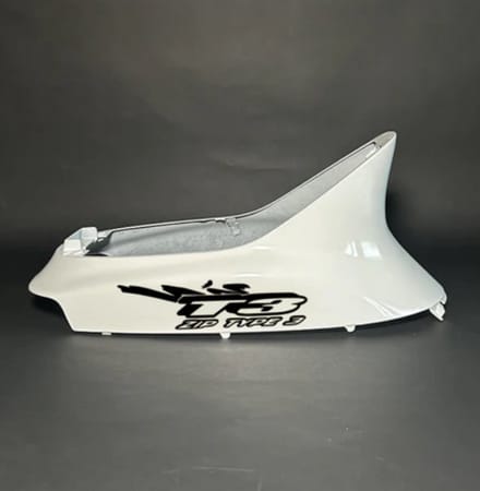 Piaggio Old Zip Stickerset - T3 - Zwart