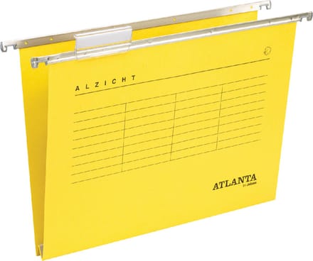 Verticale Hangmap A4 Atlanta U-bodem Geel