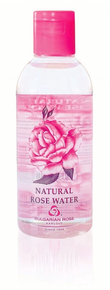 Natuurlijk rozenwater | 100 ml | Gezichtstoner met 100% natuurlijk Bulgaars rozenwater
