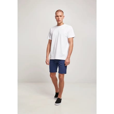 Urban Classics Korte broek -S- Stretch Twill Joggshorts Blauw