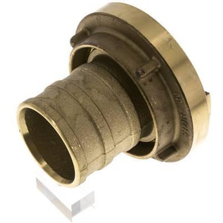 65 (81 mm) Messing Storz-koppeling 65 mm Slangpilaar Draaibaar