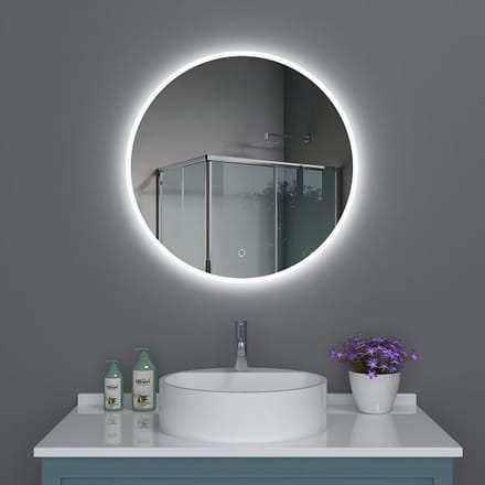 Xellanz Giro Spiegel Rond LED met Spiegelverwarming 60 cm - Dimbaar