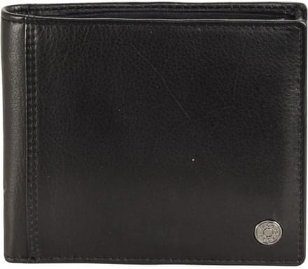 Jack Kinsky Hamburg 108 Leren Portemonnee 11 cm - Jongens - Horizontaal - schwarz