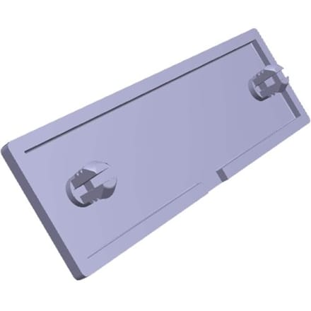 AEG deksel, scharnier, midden, 7820, 57x18mm 140177640079