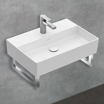 Villeroy & Boch Memento 2.0 washbasin 60 cm with 1 tap hole, without overflow 4A226101