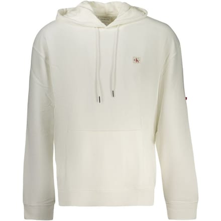 Calvin Klein Witte Katoenen Heren Sweatshirt