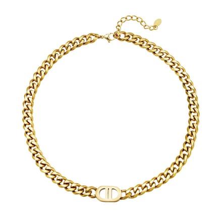 Bijoutheek Collier Goodlife Dik Gold