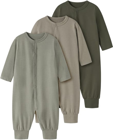 NAME IT - TBMSLEEPSUIT 3P SOLID NOOS - Baby - Pyjamas