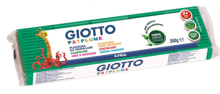 Giotto brood van 350 gram zachte Patplume klei - Donkergroen