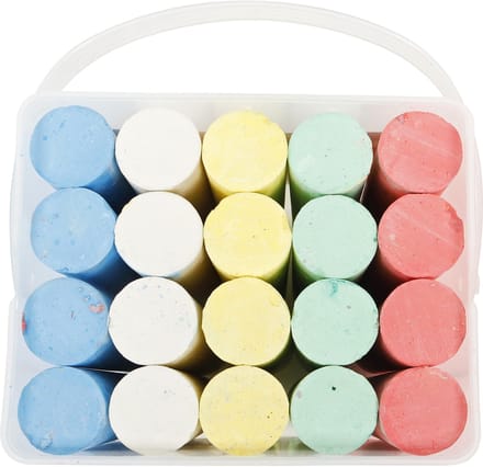 Play>it Crayons 5 Colours 20 pcs