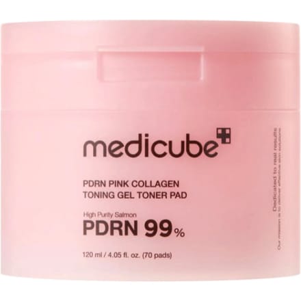 Medicube PDRN Pink Collagen Gel Tonique Tonique Pads x70