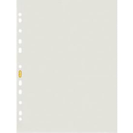 Elba folderhoezen, voor DIN A4, gerecycled polyetheen, 80µm, generfd, transparant, 100 stuks