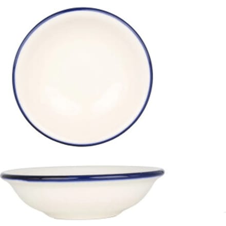Bonna Serveerschaal - Linea Blue - Porselein - 13 cm (220cc) - set van 2