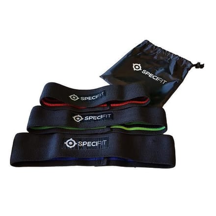 Specifit Nylon heupband set van Drie Elastische Banden - Hipbands Bootybands