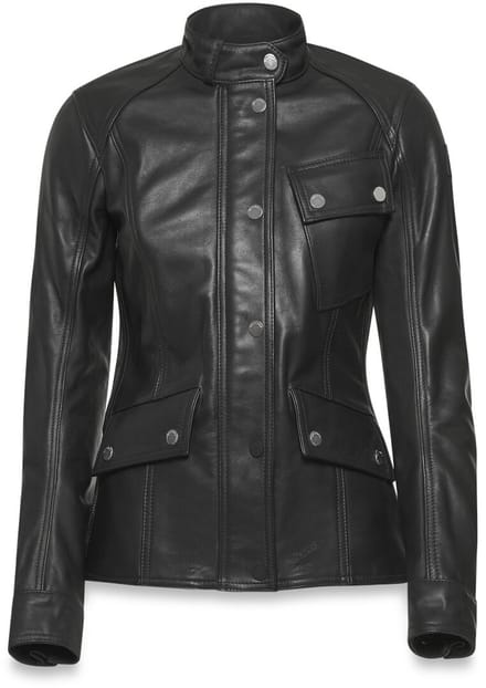 Belstaff Penrith Dames Zwarte Leren Jas - Jas