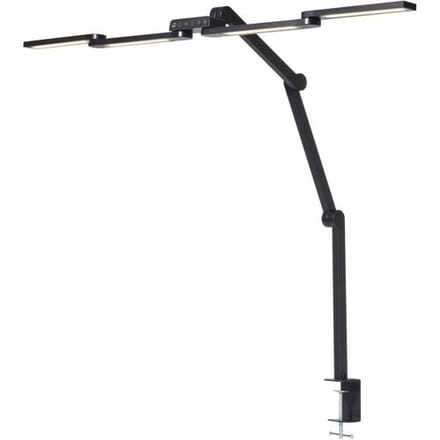 Renkforce RF-6332582 LED-klemlamp LED Zwart