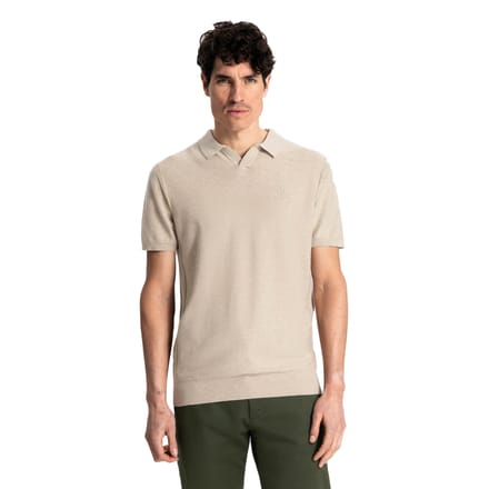 Dstrezzed Polo Melange Slub Beige - Maat M - Heren