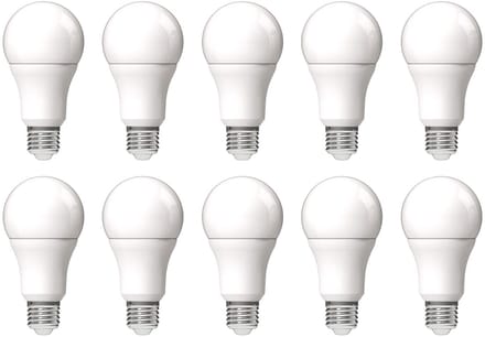 Avide E27 LED Lamp 8W - 806lm - 6400K - Koel Wit - LED Globe A60 - Vervangt 60W Gloeilamp - 10 stuks