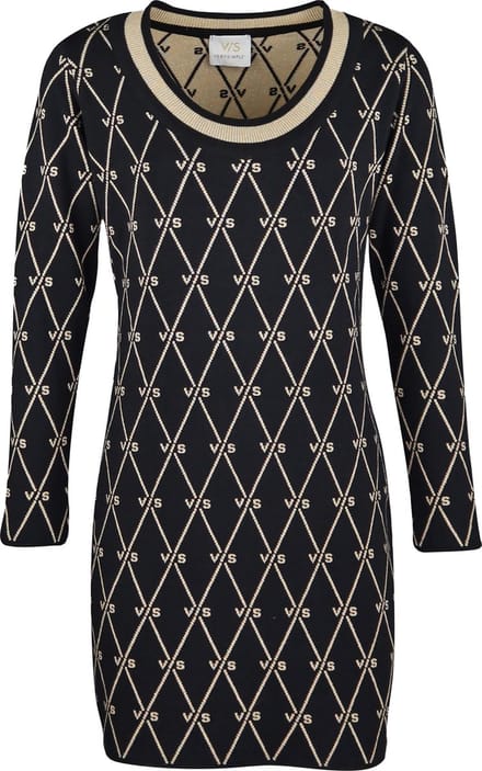 Verysimple • korte zwarte wollen jurk • maat S