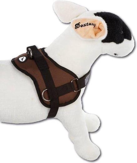 Doxtasy Tuigje Hondentuig Survival harness Chocolate Brown Maat XXS