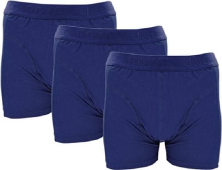 J&C Underwear heren boxershorts - Uni marine - maat M - 3-pack