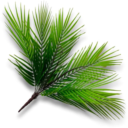 Inspiruj - Palmblad - 53 cm - Kunstplant - 9 Bladeren