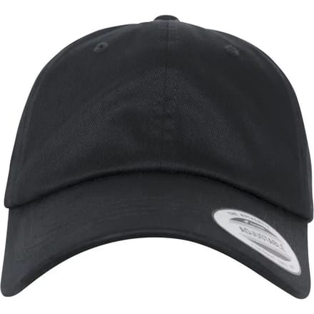 Flexfit - Low Profile Organic Cotton Cap black one size Pet - Zwart
