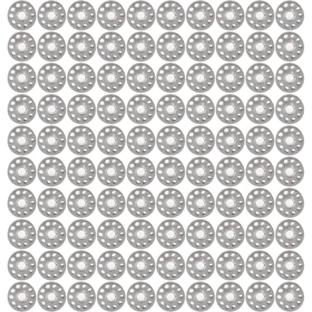 100 Pièces Bobines de Machine à Coudre Ménagère Électrique Universelle Pièces de Rechange gray